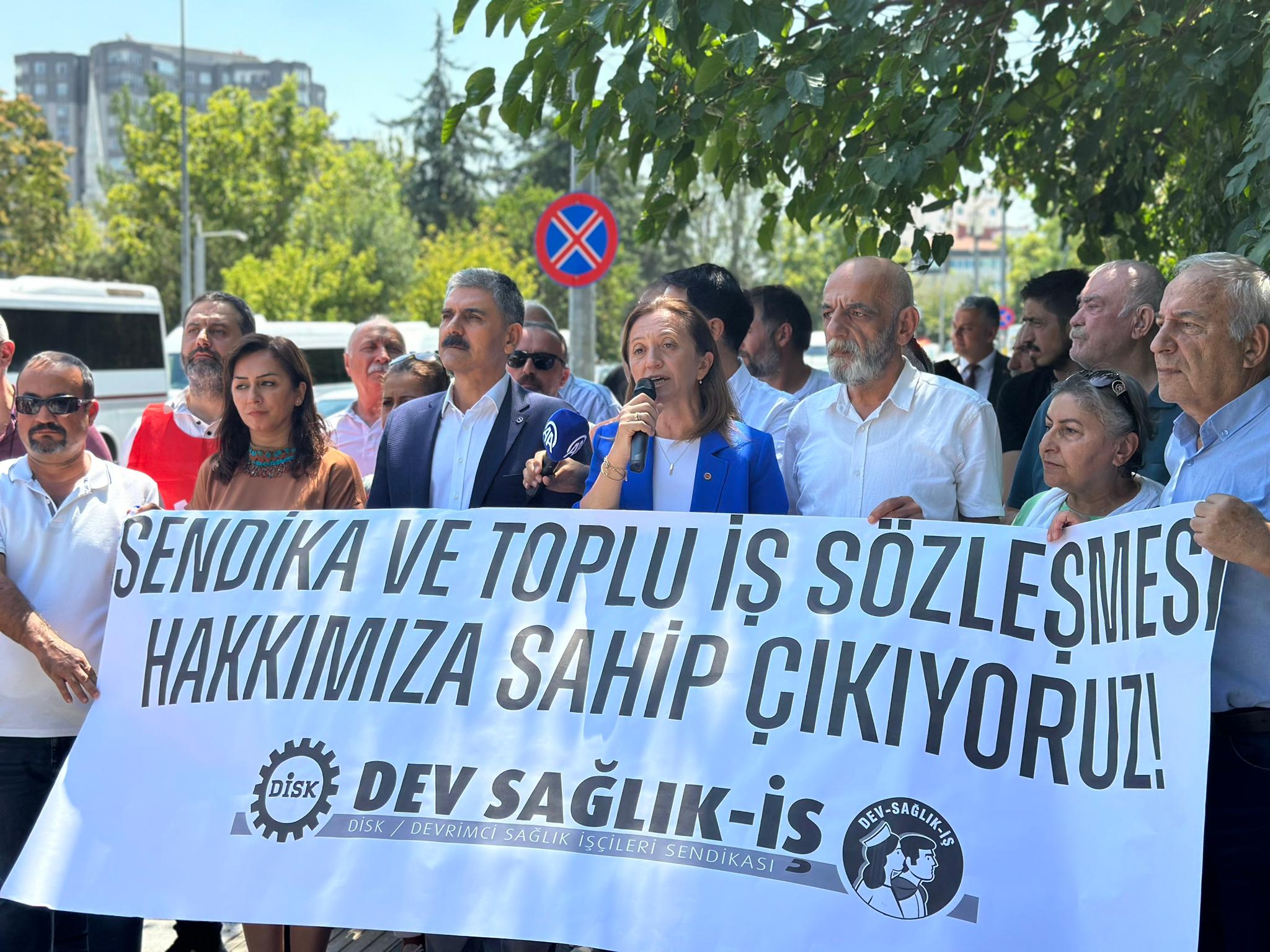 Dev Sağlık-İş'in Baraj Altında Kalmasına İtiraz Süreci Devam Ediyor