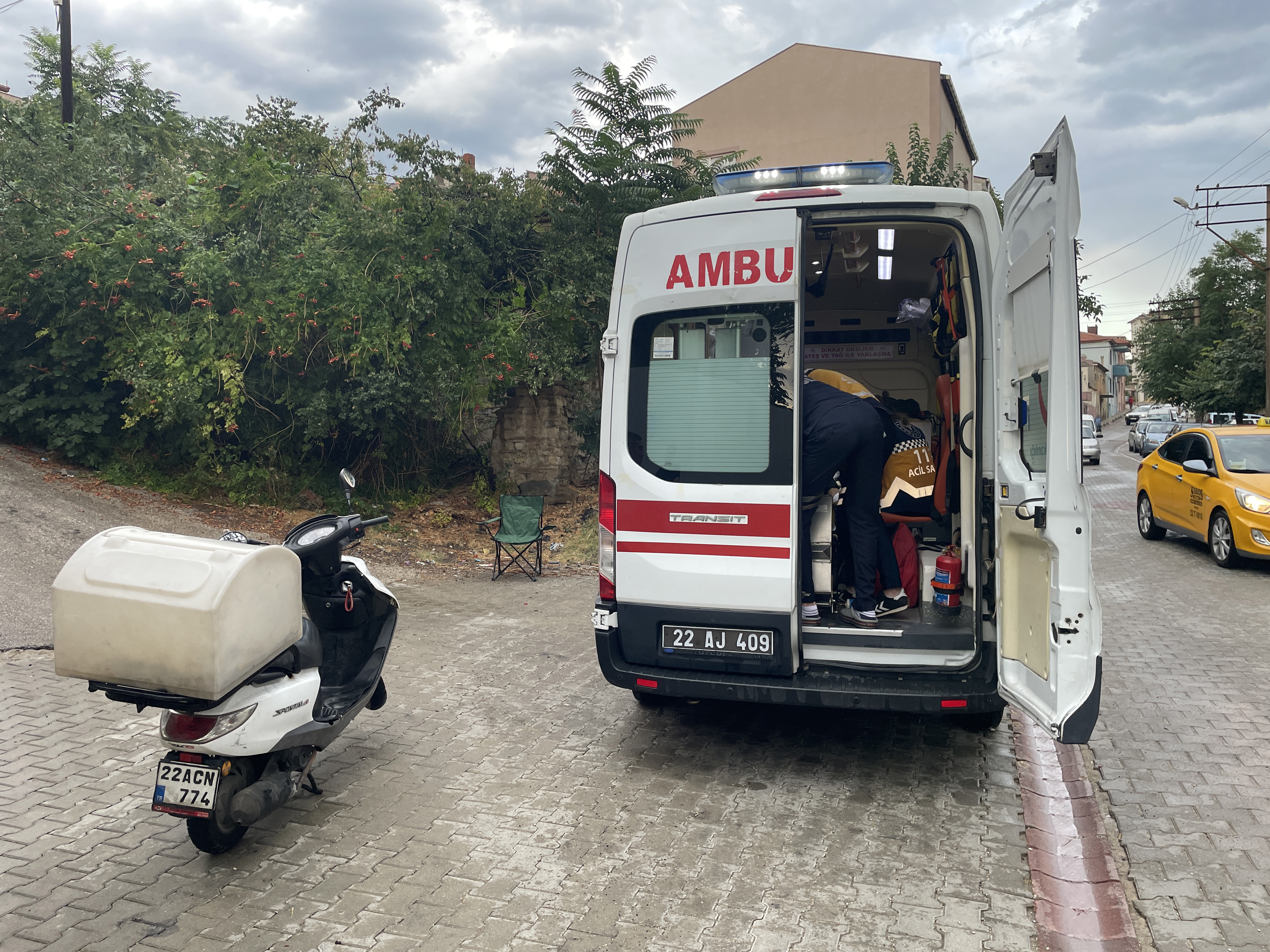 Edirne'de Sağanak Yağış Hayatı Olumsuz Etkiledi