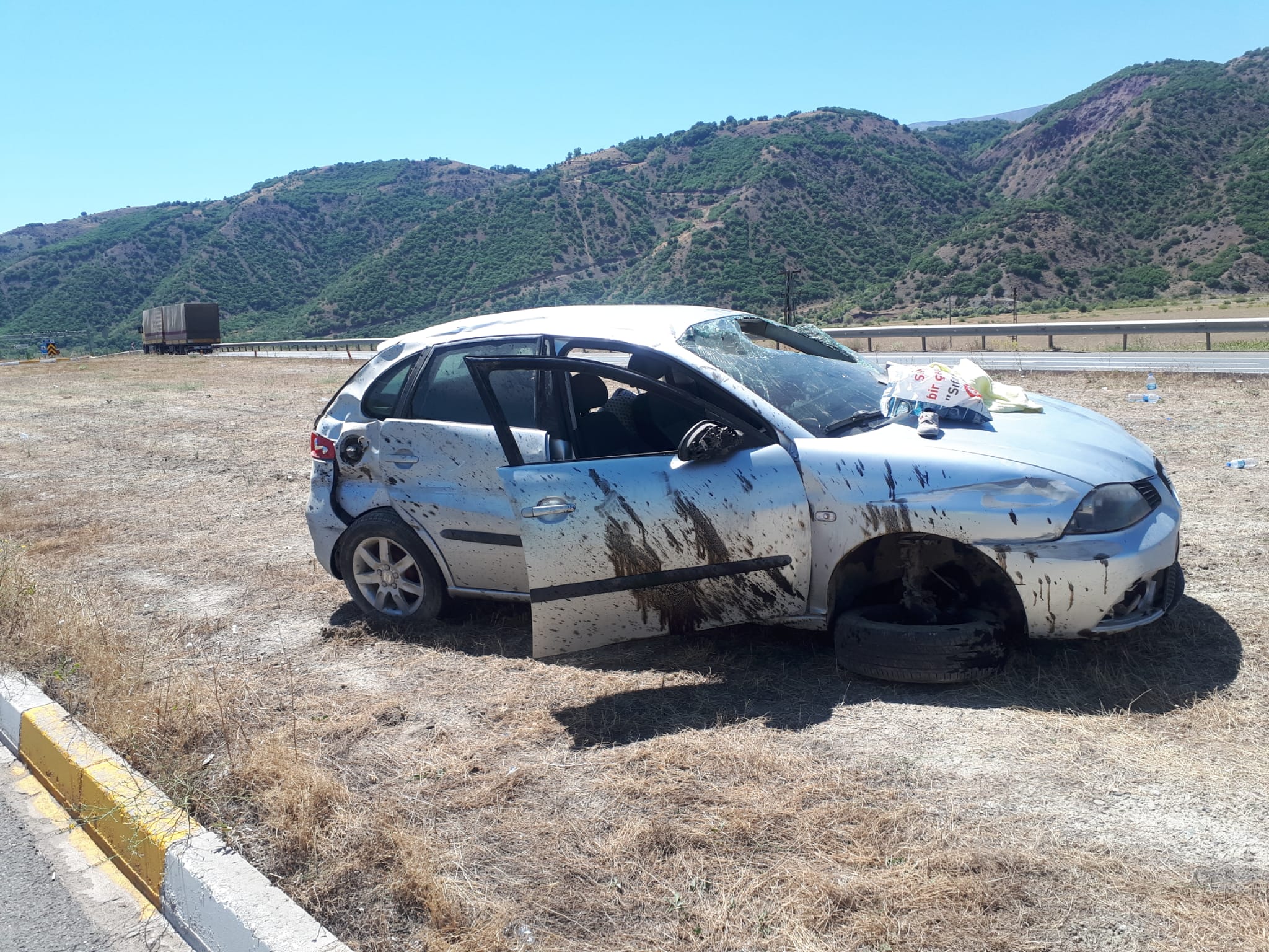 Erzincan'da Trafik Kazası