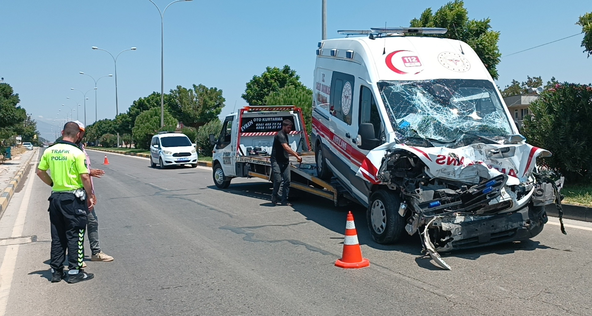 Gaziantep İslahiye'de Kaza