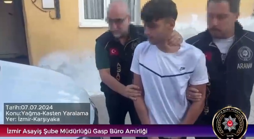 İzmir'de Gasp Olayı: Üç Şüpheli Yakalandı