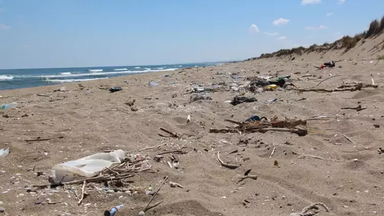 Kandıra Babalı Sahili'nde Çöp Sorunu