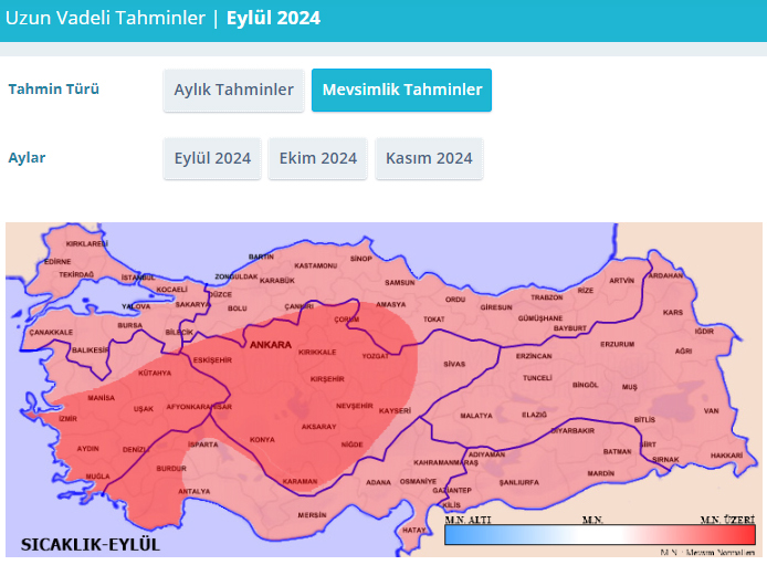 Sonbahar Hava Tahminleri: Sıcaklık ve Yağış Öngörüleri