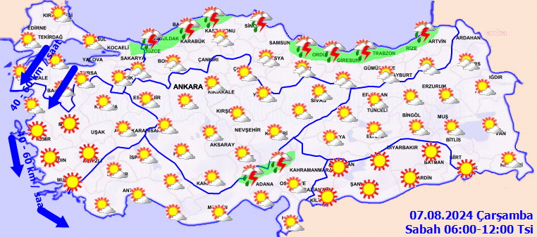 Türkiye'de Hava Durumu Değişiklikleri ve Sağanak Yağış Uyarıları