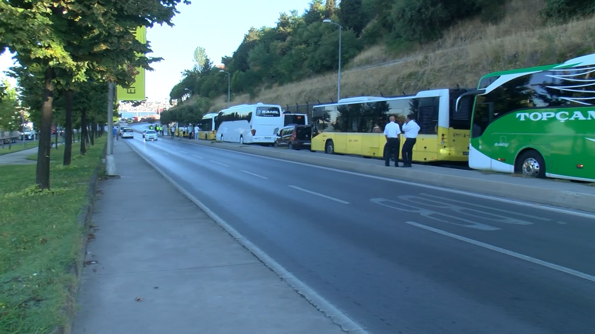 Üsküdar Harem Sahil Yolu'nda Kaza