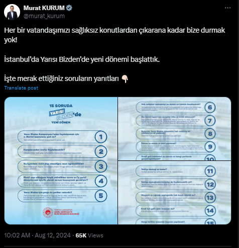 Yarısı Bizden Kampanyası Hakkında Bilgiler