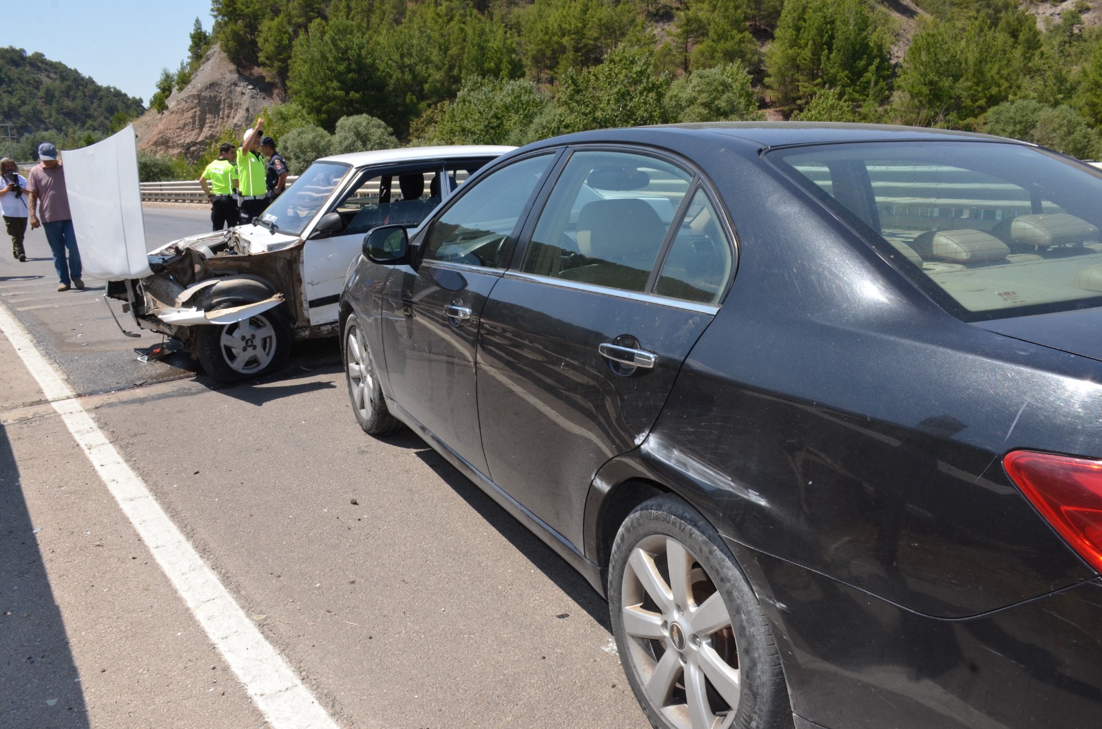 Amasya'da Trafik Kazası: Aile Yaralandı