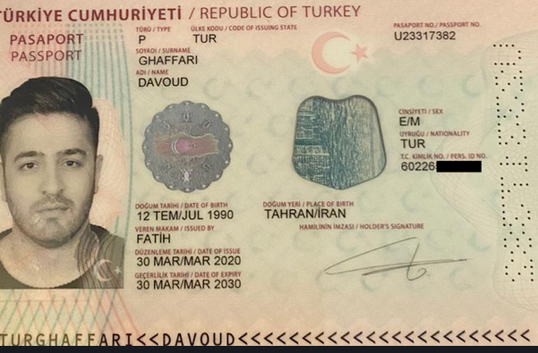 Türk Vatandaşlığı ve Davoud Ghaffari'nin Tartışmalı Durumu