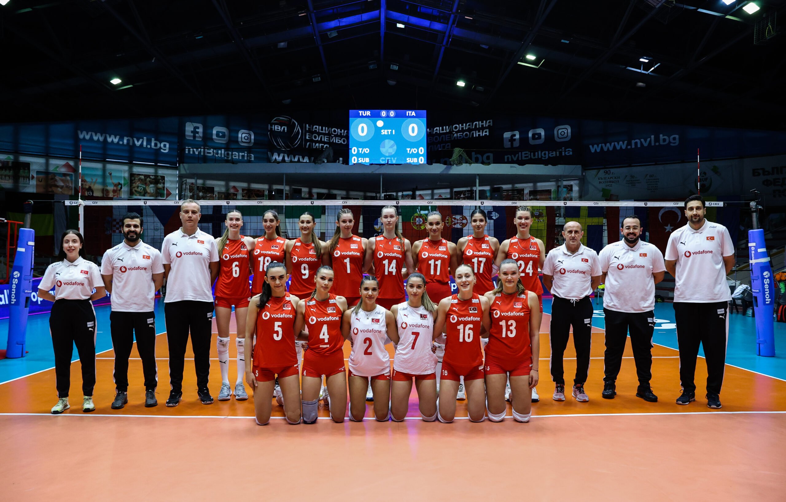 Türkiye 20 Yaş Altı Kadın Voleybol Takımı Avrupa Şampiyonu