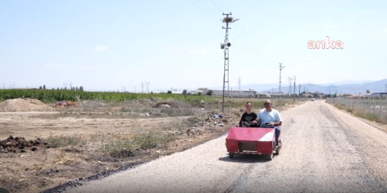 Afyonkarahisar Belediyesi'nden Engelli Babalara Yol Desteği