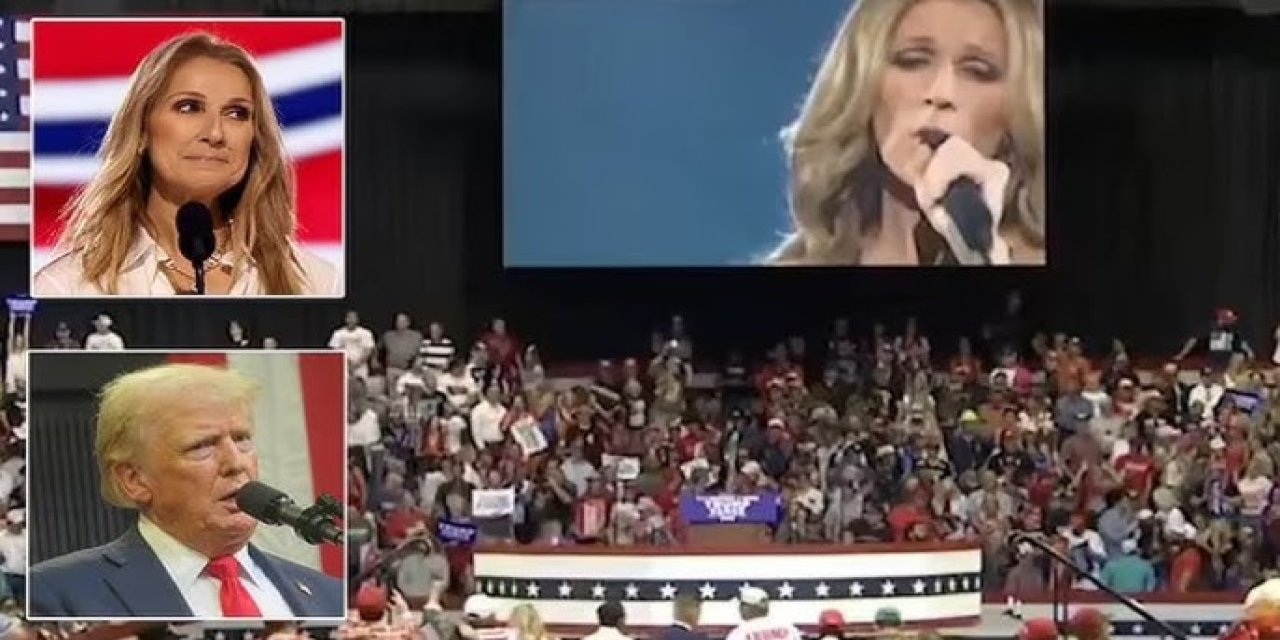 Celine Dion'dan Donald Trump'a Tepki: 'O Şarkı mı?'