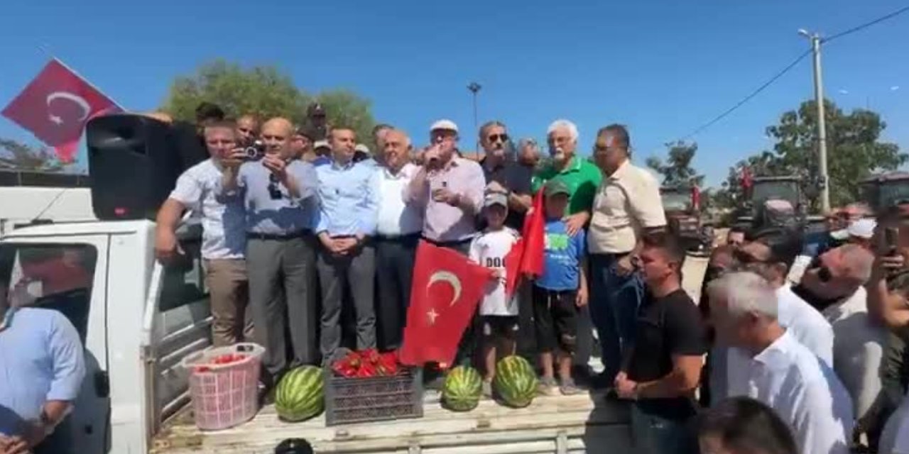 CHP Heyeti Bandırma'da Çiftçilerle Buluştu