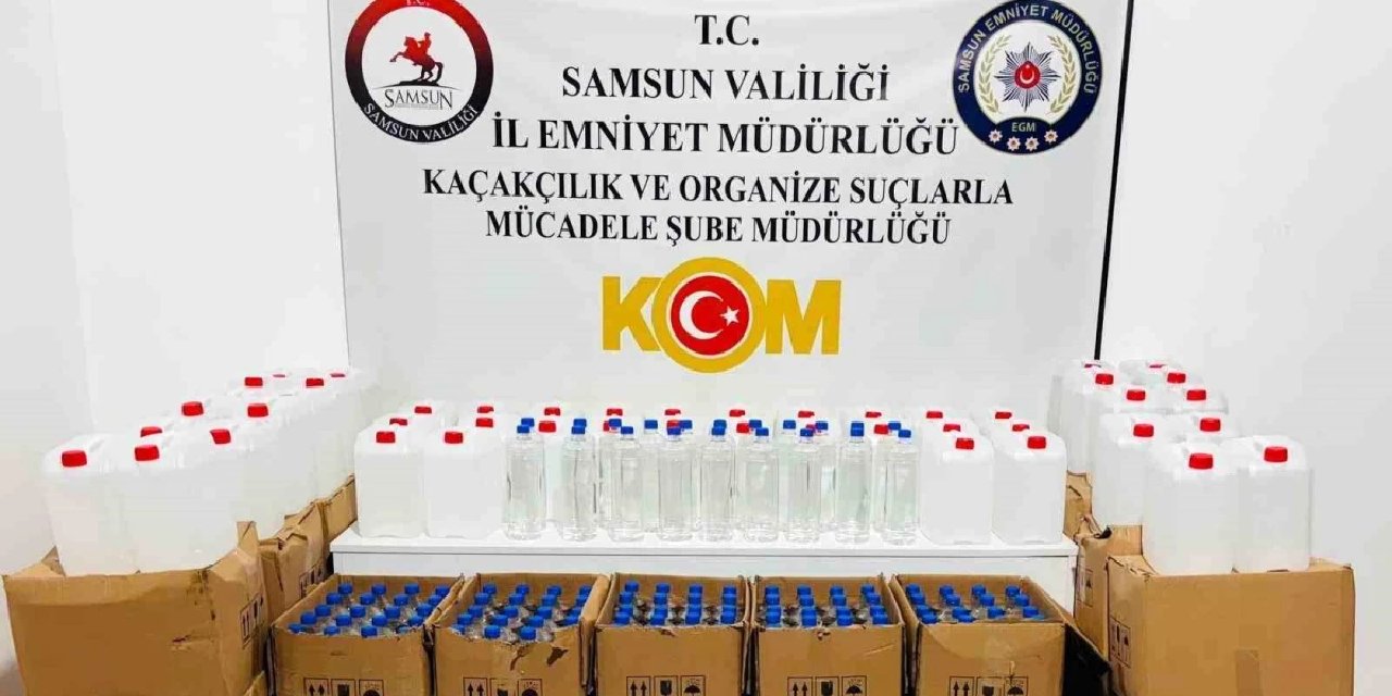 İl Emniyet Müdürlüğü'nden Sahte İçki Operasyonu