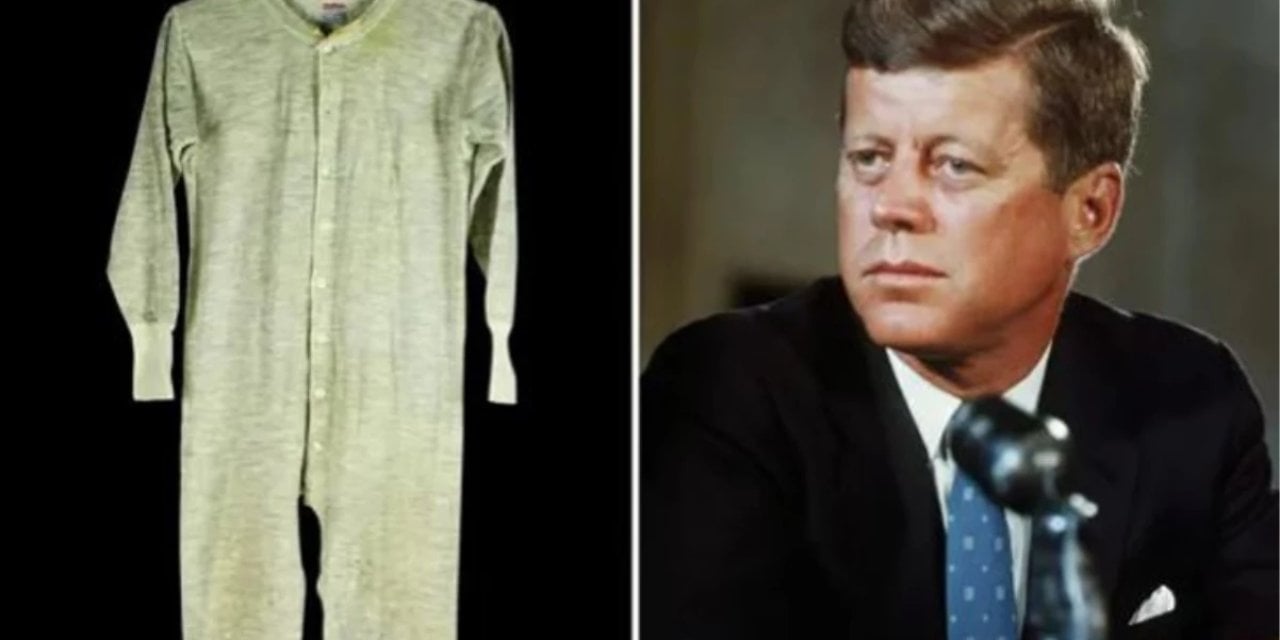 John F. Kennedy'nin Kan Lekeli İçliği eBay'de 1 Milyon Dolara Satışta