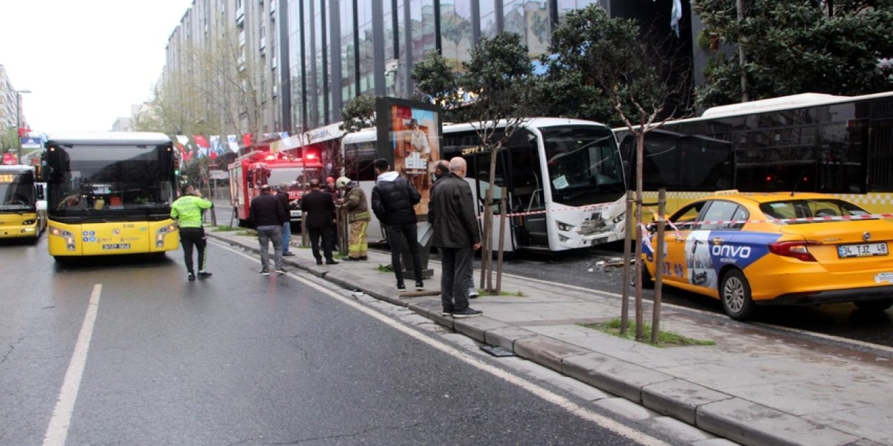 Şişli'de Zincirleme Trafik Kazası: Otomobil Sürücüsü Yaralandı