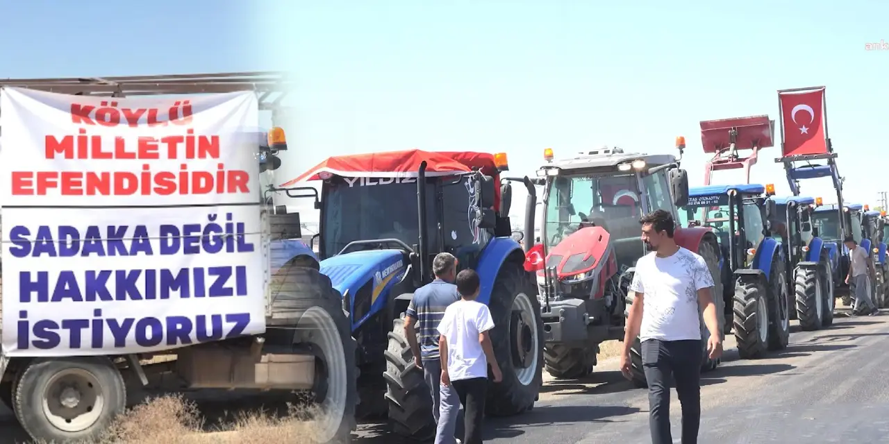 Aksaray'da Çiftçiler Eylemde: Girdi Maliyetleri ve Enflasyona Tepki