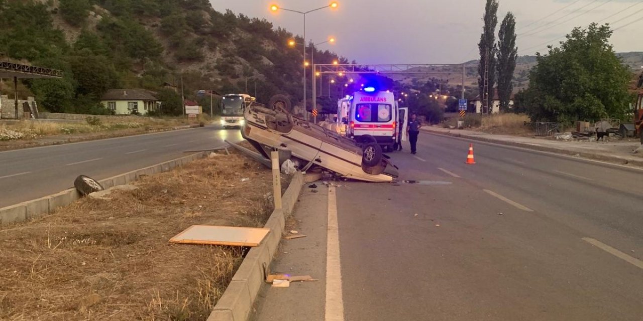 Amasya'nın Taşova İlçesinde Trafik Kazası: 4 Yaralı