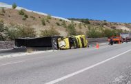 Çankırı'da TIR Kazası: Trafik Aksadı