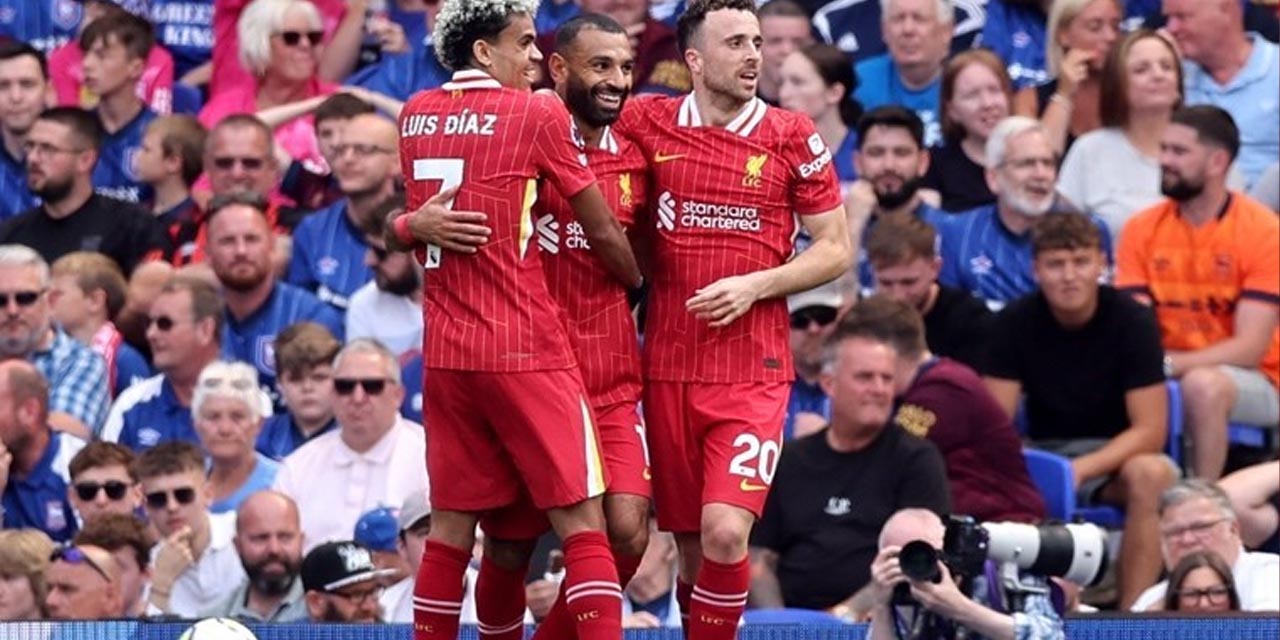 Liverpool, Premier Lig Açılışında Ipswich'i 2-0 Mağlup Etti