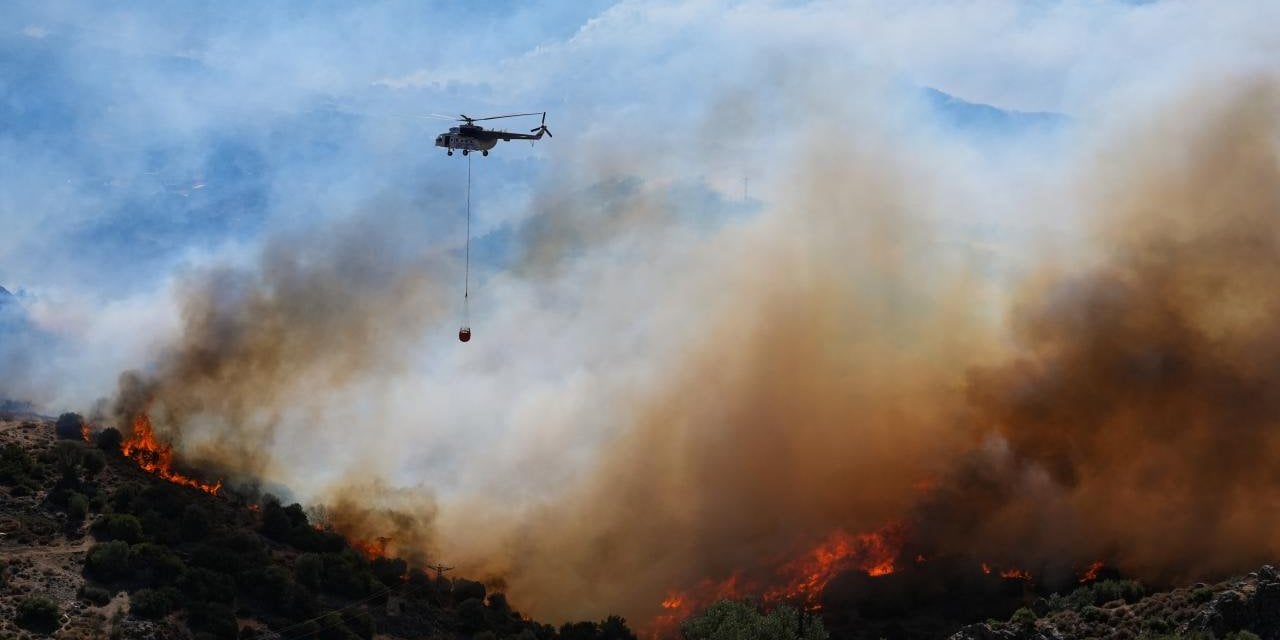 Muğla, Aydın ve İzmir'deki Yangın Durumu