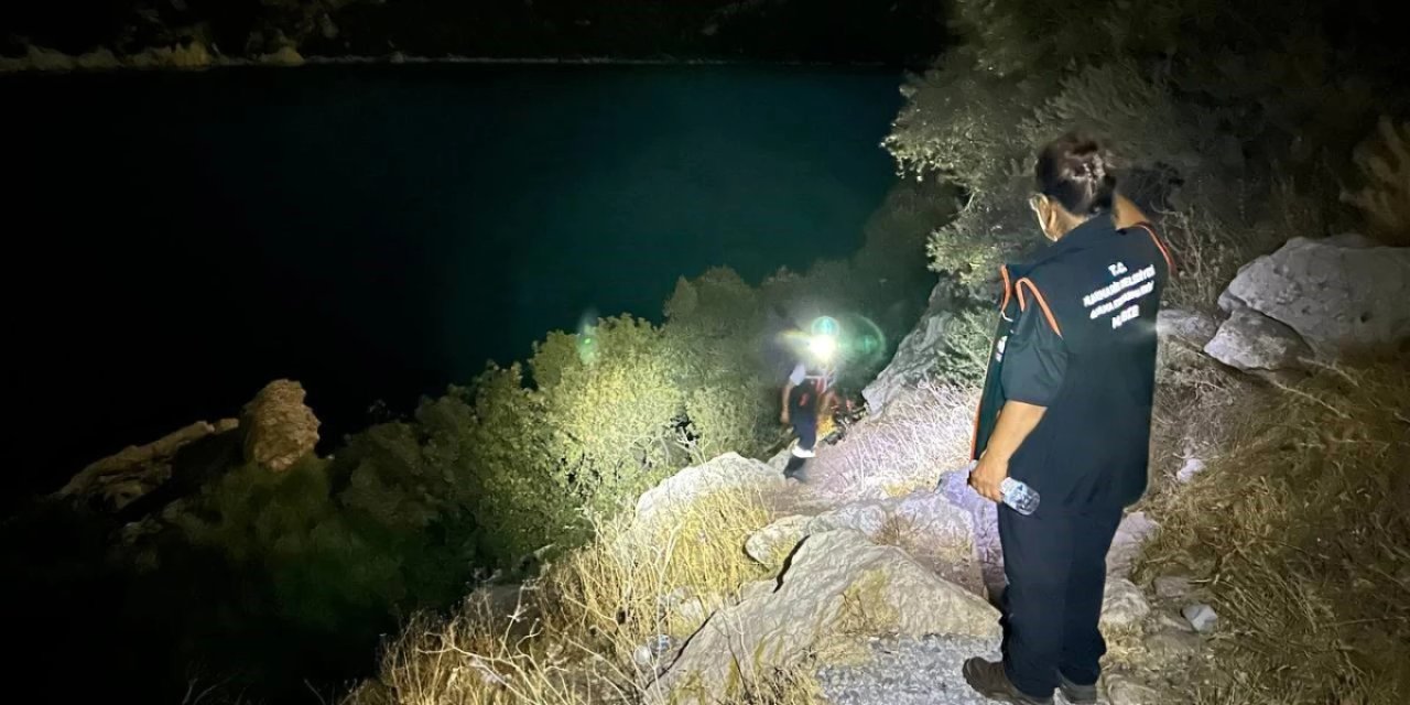 Muğla'da Kayıp Rus Turist İçin Arama Kurtarma Çalışmaları