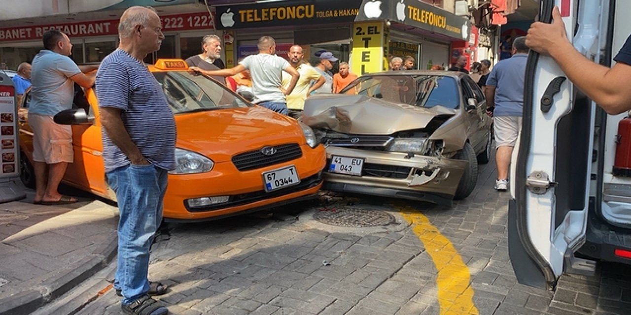 Zonguldak'ta Fenalaşan Sürücü Kazaya Neden Oldu